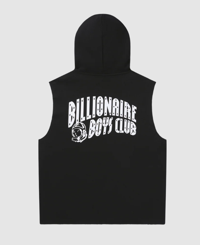 Billionaire Boys Club Hoodie - BB Space Sleeveless - Black - 851-4307