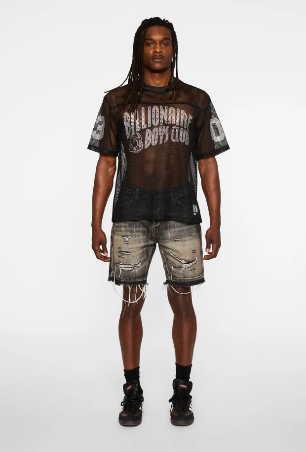 Billionaire Boys Club Jersey - BB Varsity Football Jersey - Black - 851-4303