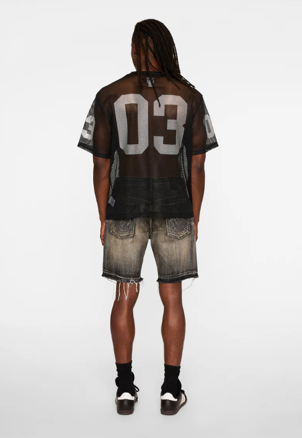 Billionaire Boys Club Jersey - BB Varsity Football Jersey - Black - 851-4303