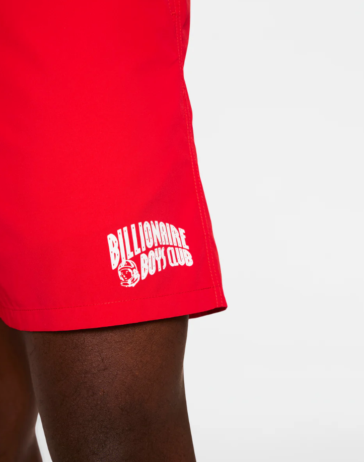 Billionaire Boys Club Shorts - BB Curve Shorts - Red - 851-4101