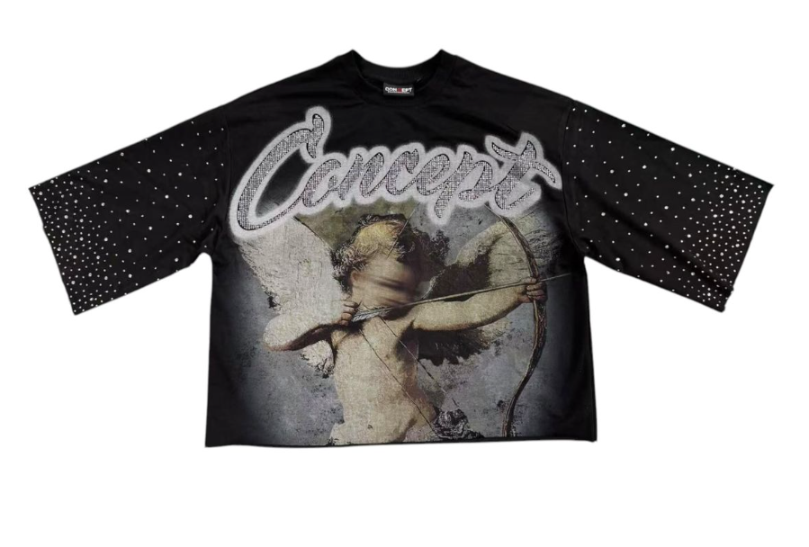 Concept T-Shirt - Cherub - Black - CRT_003