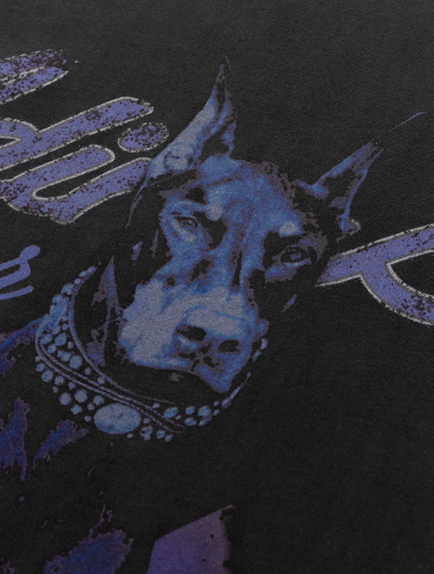 BLDG4. T-Shirt - Iron Sleeveless Knit - Charcoal Art - C51-4304