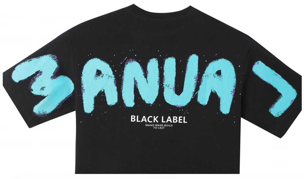 Black Label T-Shirt - Manual - Black - 520