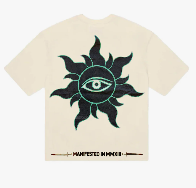 Godspeed T-Shirt - Miami Sunken Liberty - Cream