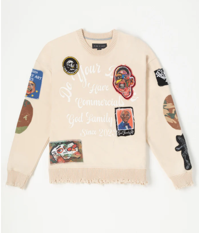 GFA Manasseh Sweatshirt - Sinker - Brazilian Sand  - 051-6311