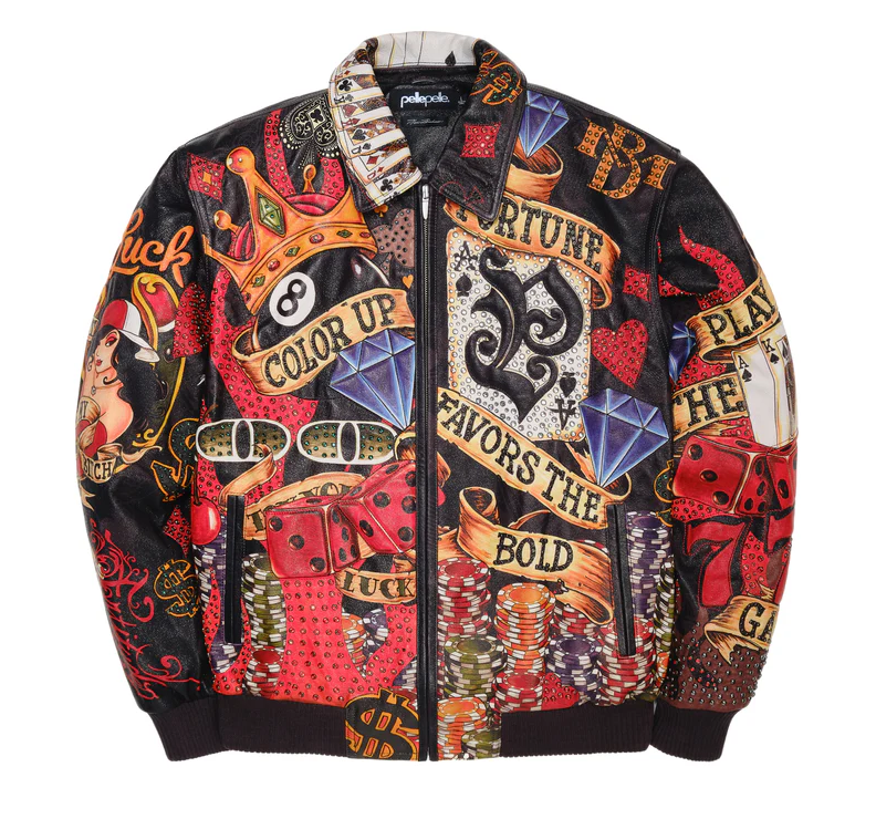 Pelle Pelle Jacket - High Rollers - Black - 325-37532