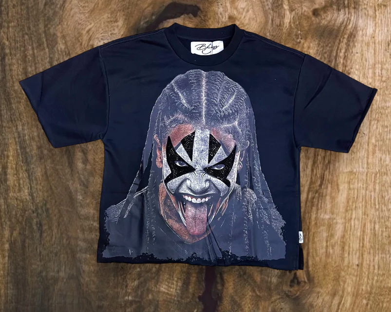 Bkys T-Shirt - Highway To Hell Cropped - Black - T1351