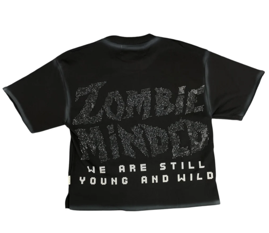 Bkys T-Shirt - Zombie Cropped - Black - T1363