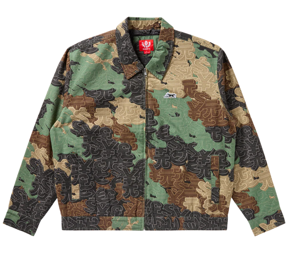 Icecream Jacket - Broccoli Workmans - Camo - 451-7403