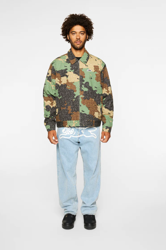 Icecream Jacket - Broccoli Workmans - Camo - 451-7403