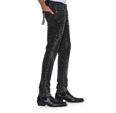 Ksubi Jeans - Van Winkle Renaissance - Black - MFA25DJ027