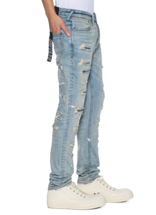 Ksubi Jeans - Van Winkle - Scatter Blue - MFA25DJ030