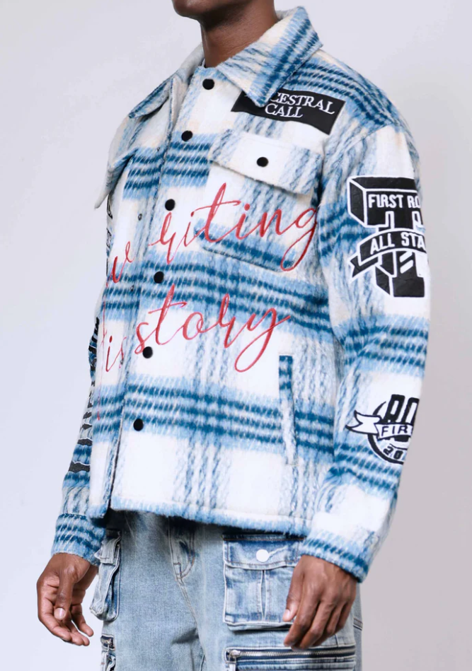 First Row Jacket - Ancestral Call - Blue - FRJ2091