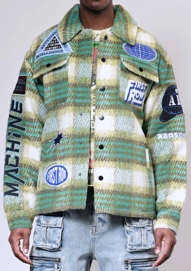 First Row Jacket - Post Human - Green - FRJ2092