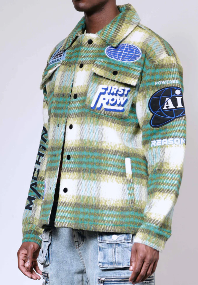 First Row Jacket - Post Human - Green - FRJ2092