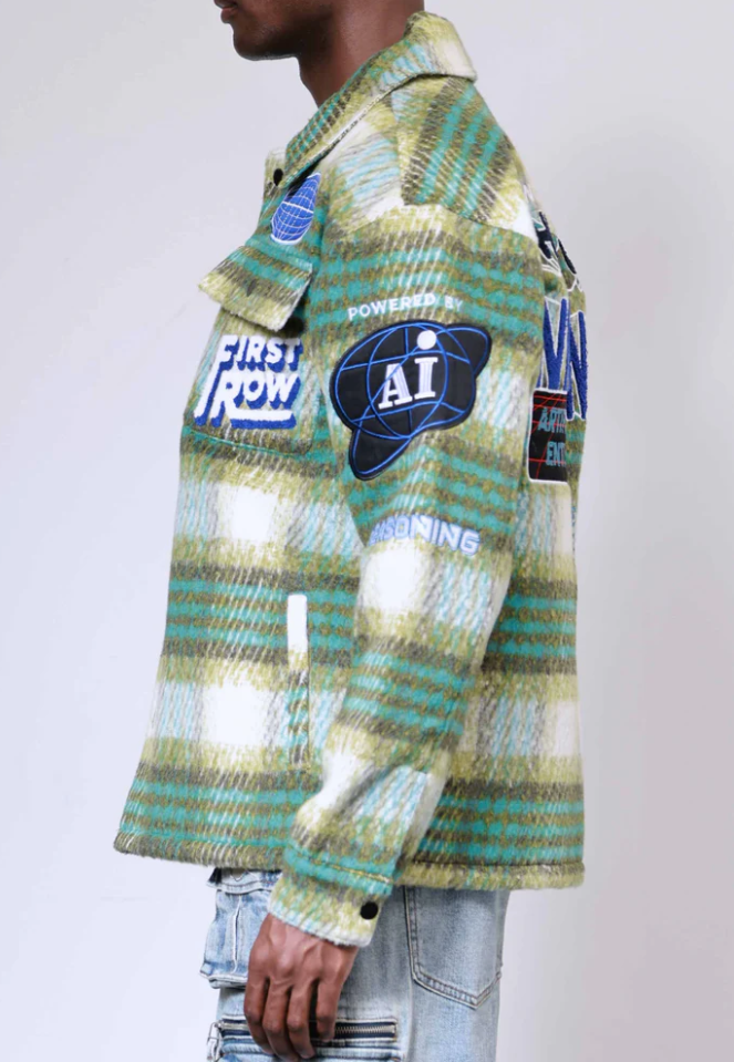 First Row Jacket - Post Human - Green - FRJ2092