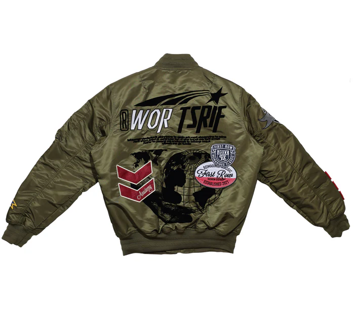 First Row Jacket - Force Multi Patch - Olive - FRJ4010A