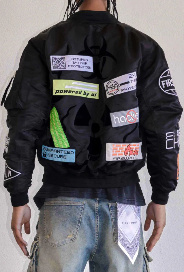 First Row Jacket - Force Multi Patch - Black - FRJ4012A