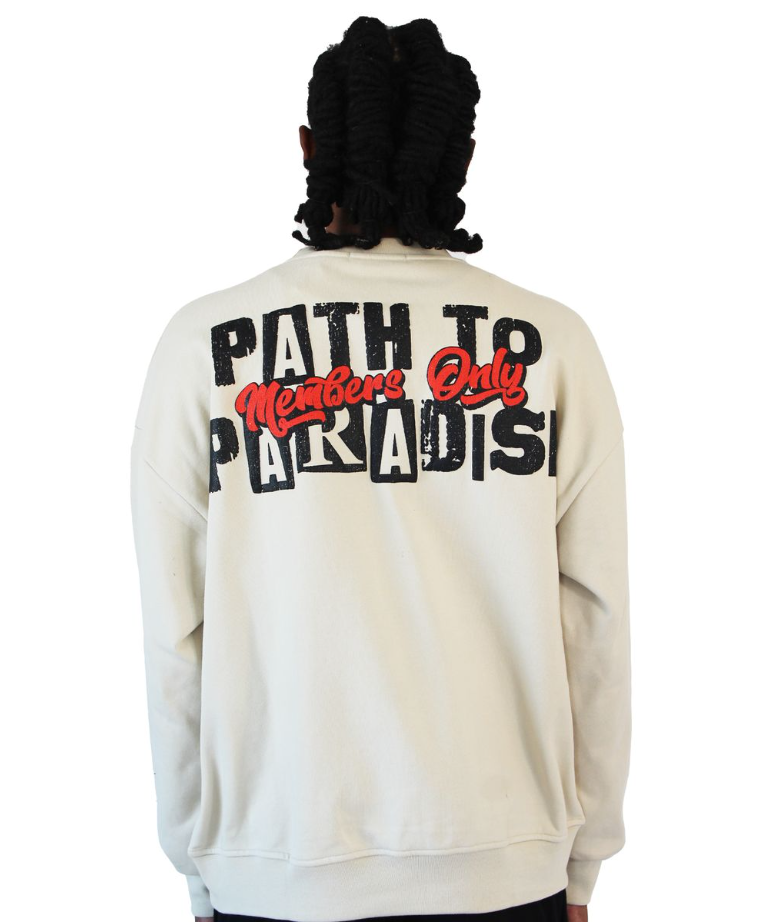 Bandits Sweater - Path To Paradise - Creme - BND074