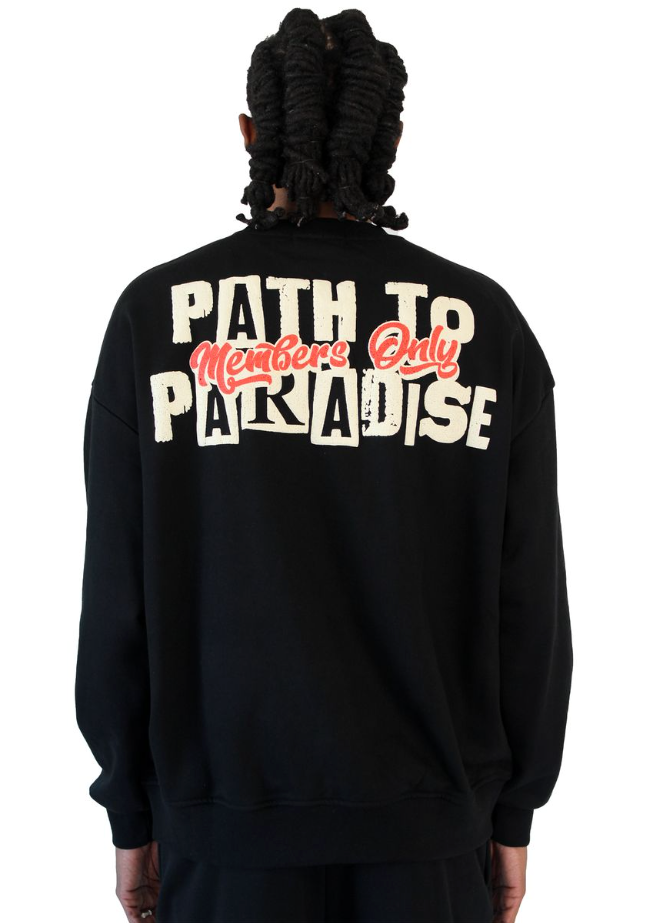 Bandits Sweater - Path To Paradise - Black - BND074