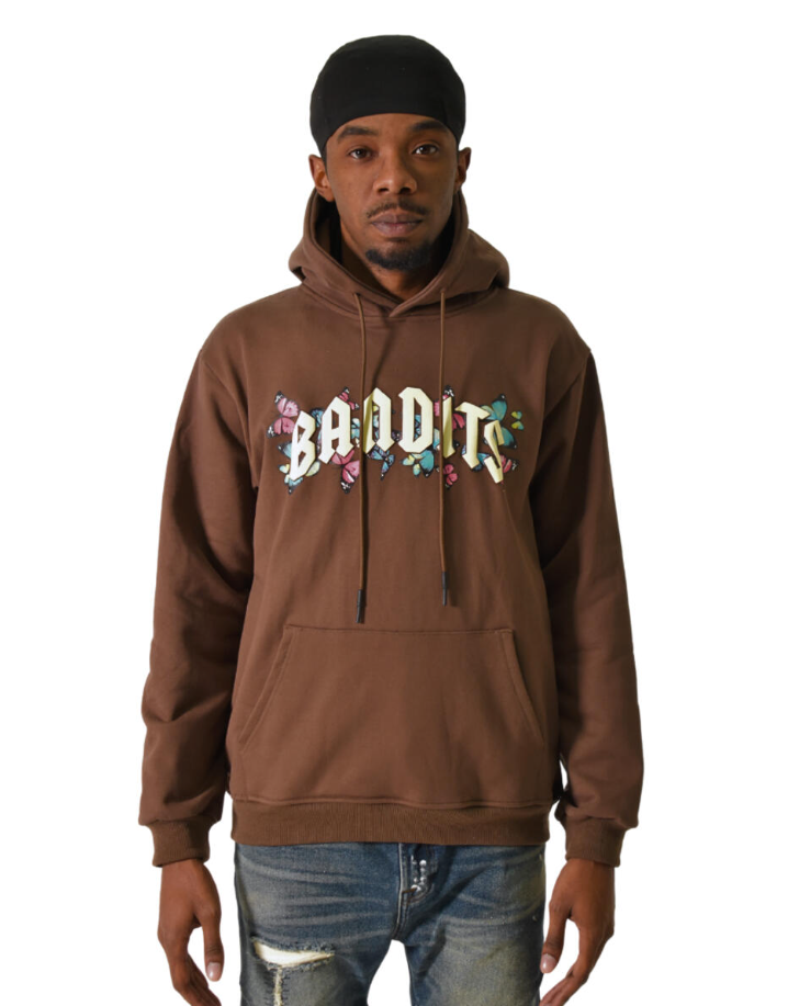 Bandits Hoodie - Fly Free - Cocoa - H4433