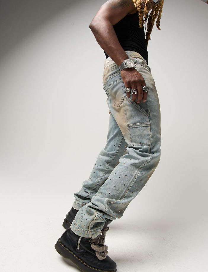 Duaa Jeans - Favored - Blue Denim - DJFBD