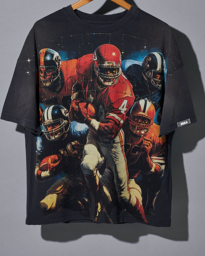 Duaa T-Shirt - Varsity - Black - DTVBT