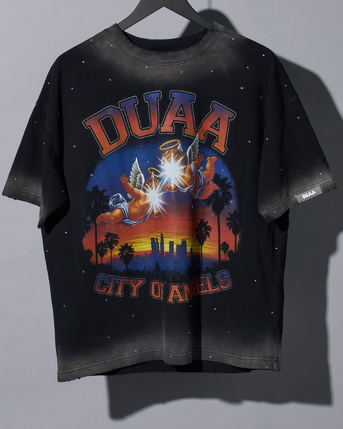 Duaa T-Shirt - Cali - Black - DTCBT