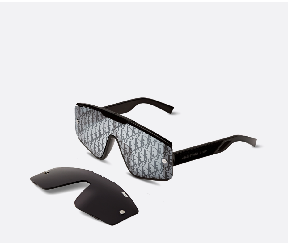DIOR Glasses - Diorxtrem Interchangeable Lenses - Black - 10B8