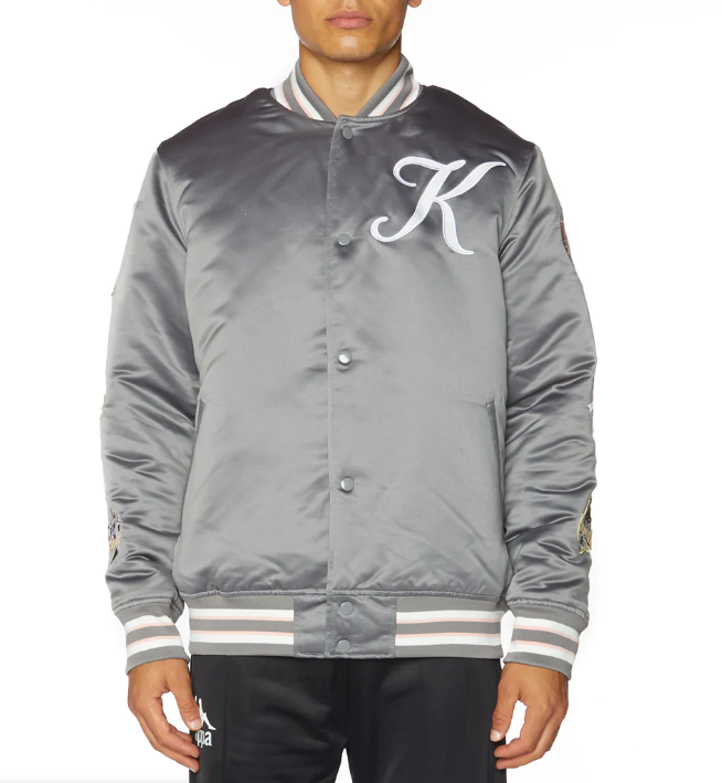 Kappa Jacket - Logo Jasper- Grey Qill - 381R3NW