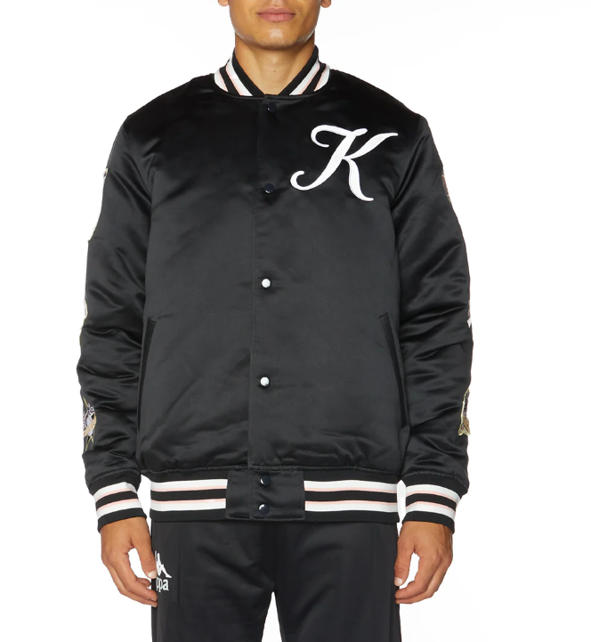 Kappa Jacket - Logo Jasper- Jet Black - 381R3NW
