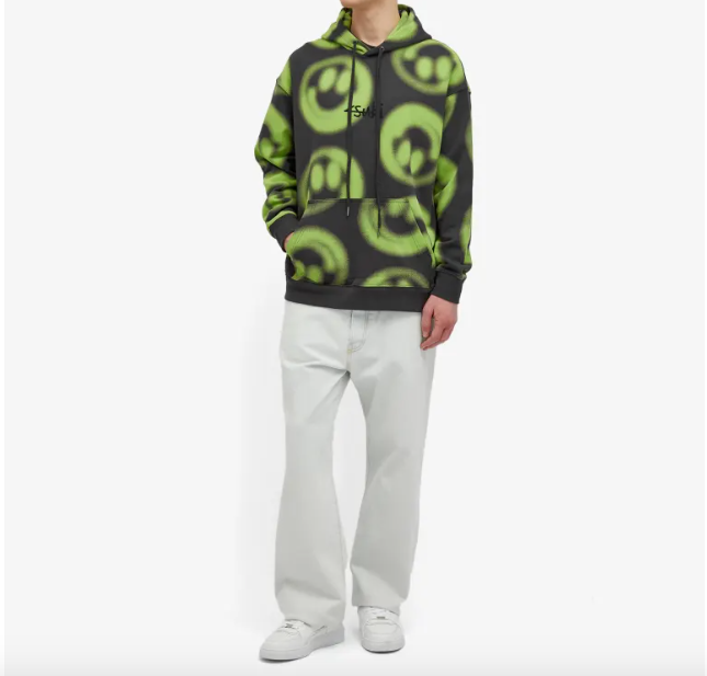 Ksubi Hoodie - BIGGIE - BLACK  - MPS24FL016