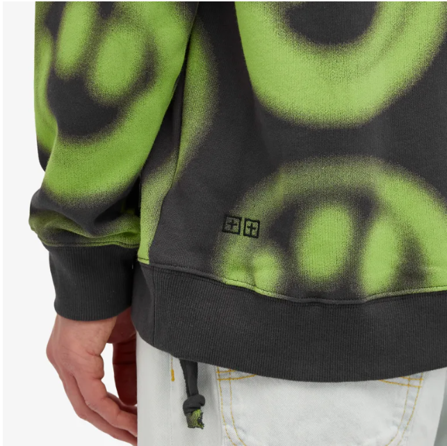 Ksubi Hoodie - BIGGIE - BLACK  - MPS24FL016