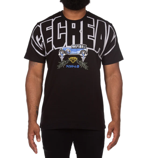 Icecream T-Shirt - Collegiate Tee - Black - 441 - 1205