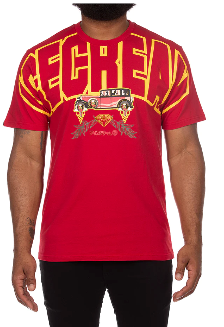 Icecream T-Shirt - Collegiate Tee-Chili Pepper - 441-1205