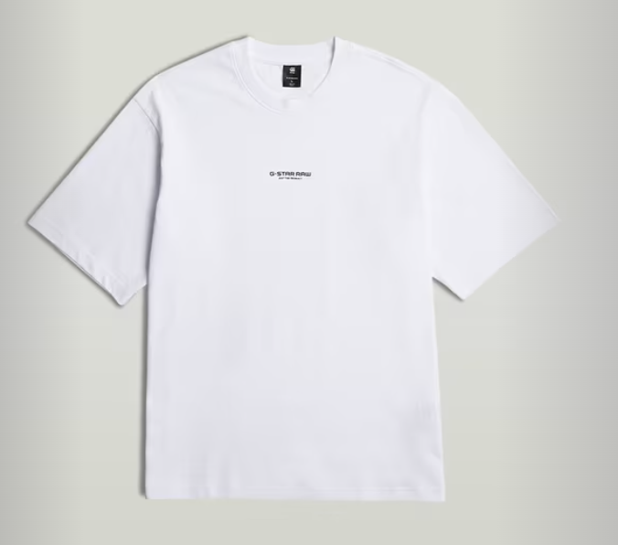G-Star T-Shirt - Center Chest Boxy R T - White - D24780-C336-110