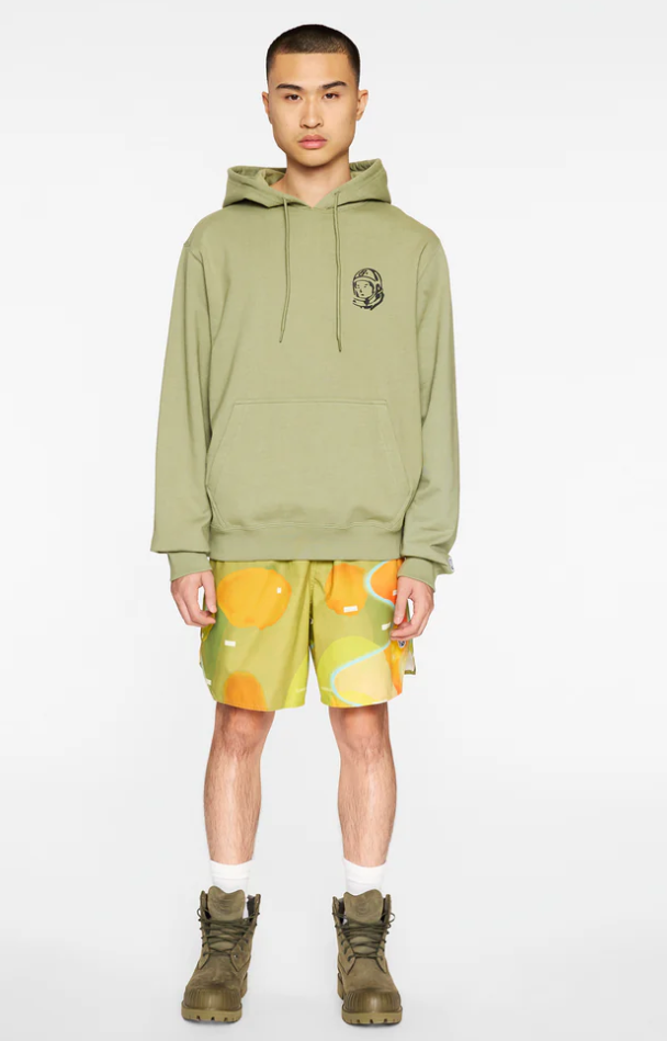 Billionaire Boys Club Hoodie - BB Align Hoodie - Oil Green - 841-6308
