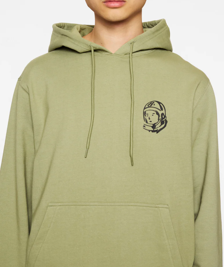 Billionaire Boys Club Hoodie - BB Align Hoodie - Oil Green - 841-6308
