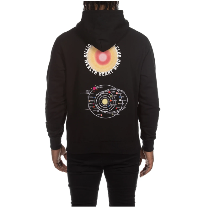 Billionaire Boys Club Hoodie - BB Align Hoodie - Black - 841-6308