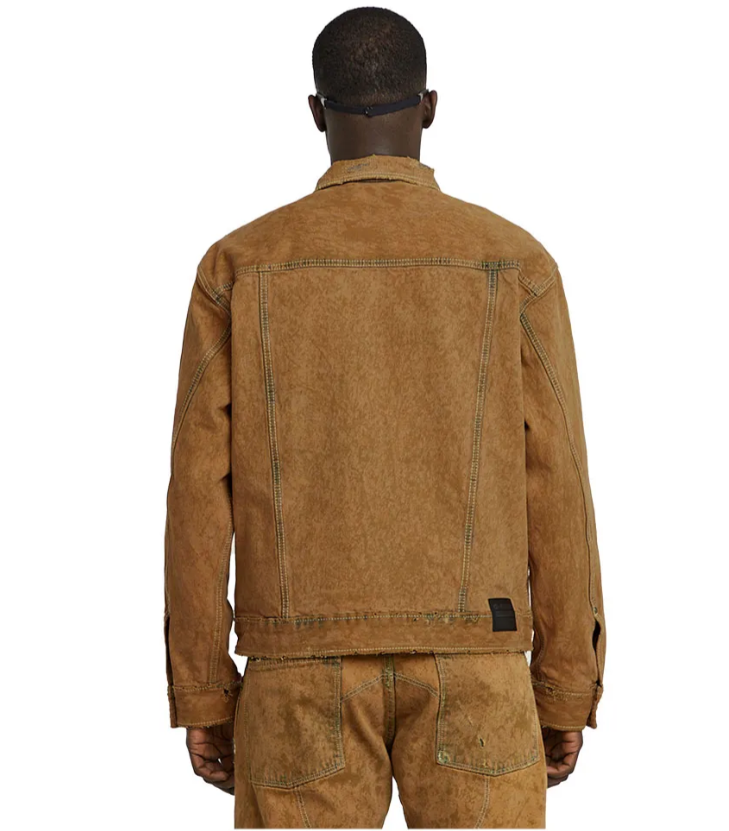 G-Star Jacket - Dakota Zip Jacket - Vintage Sandstone Restored - D26128