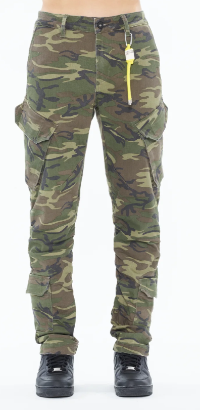 Cult Of Individuality Jeans - Rocker Cargo 606 Jeans - Camo - 625A4-RC06D