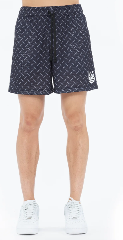 Cult Of Individuality Shorts - Mesh Shorts - Diamond Plate - 625A5-MS71E
