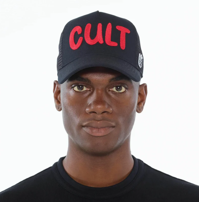 Cult Of Individuality Hat - Cult Chain Logo Hat - Black - 625AC-CH60A