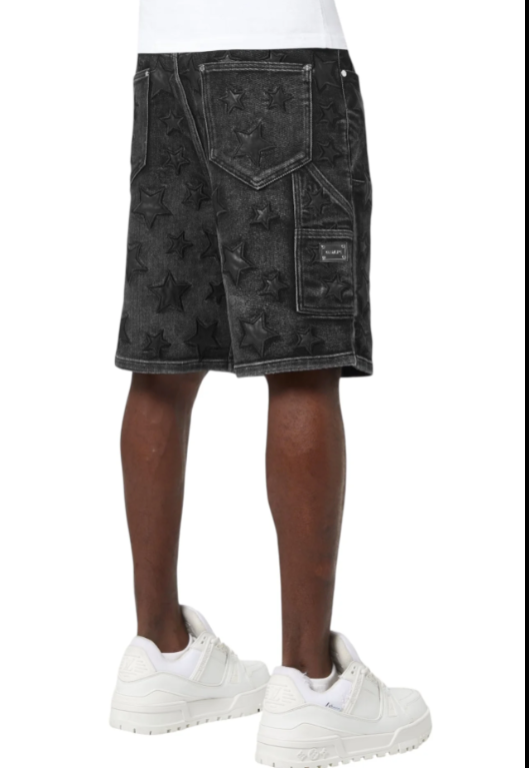 Guapi Shorts - All Stars Denim Shorts - Obsidian Black - GSASDSOB3