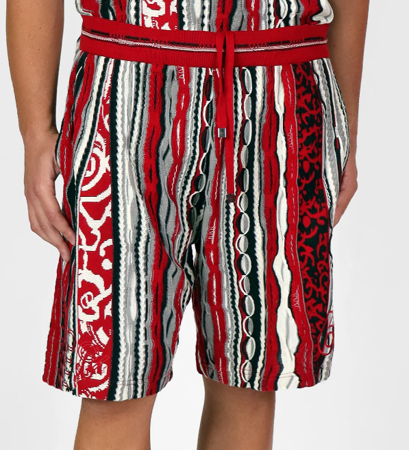 Coogi Shorts - Multi - Red - CS24106