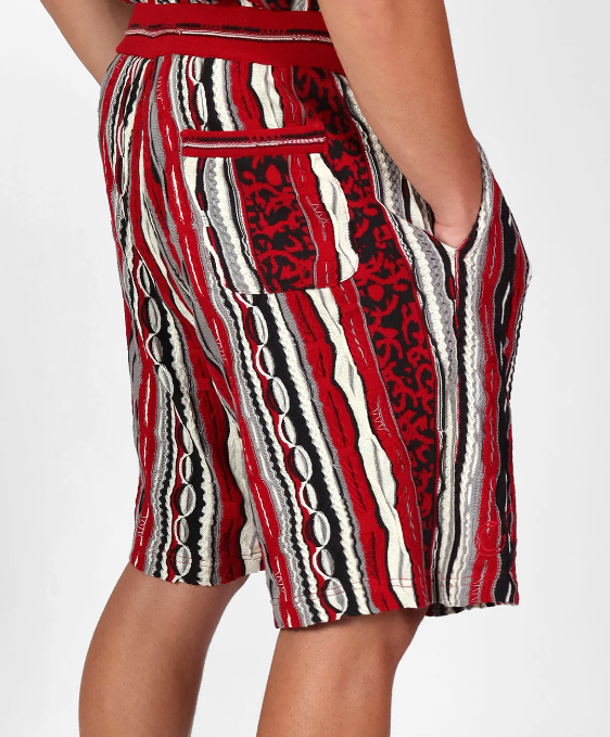 Coogi Shorts - Multi - Red - CS24106