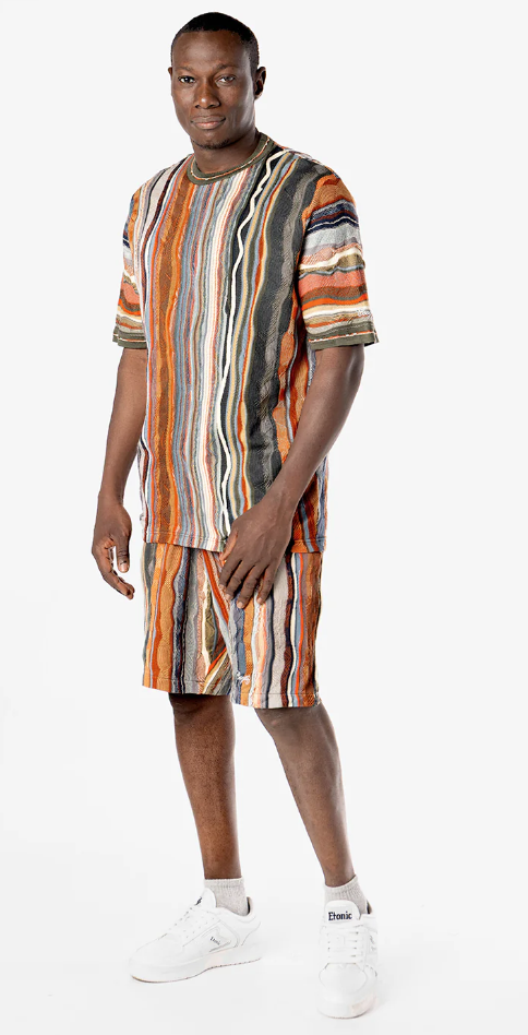 Coogi Short Set - Multi - CS25202