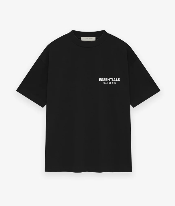 Essentials Short Set - Fleece Shortset - Jet Black - SS22-FW23