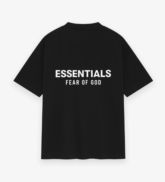 Essentials Short Set - Fleece Shortset - Jet Black - SS22-FW23