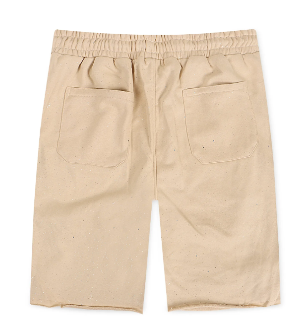 Bkys Shorts - Rhinestone - Beige - SP1279